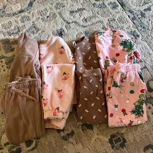 Assorted girls sweatsuits